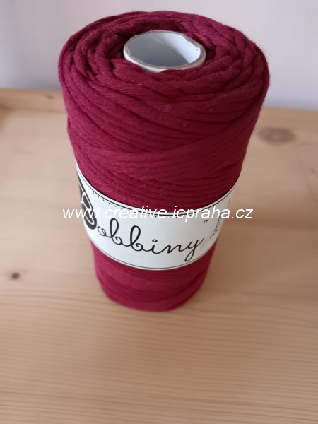 BobbinyMacrame Regular100m/3mm - Wine
